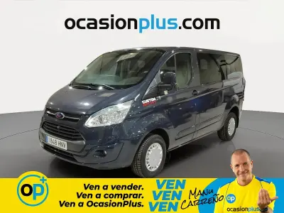 Usado Ford Transit Custom Trend 125 CV (91 kW) 2013 Azul Van