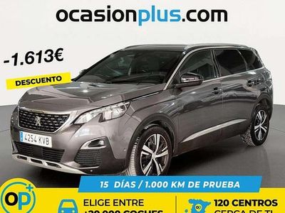 Usado Peugeot 5008 GT-line 181 CV (133 kW) 2019 Plateado SUV
