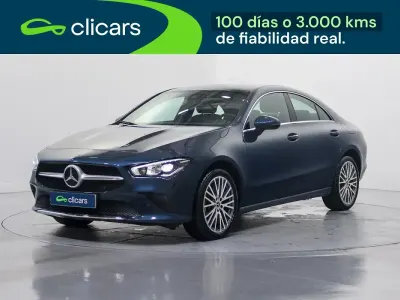Usado Mercedes CLA250 160 CV (117 kW) 2022 Azul Coupe