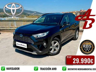 Usado Toyota RAV4 Hybrid Advance 222 CV (163 kW) 2019 Negro SUV