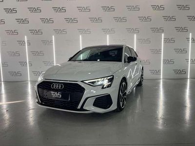 Usado Audi A3 Sportback S-Line 150 CV (110 kW) 2022 Blanco Utilitario