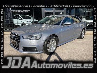 Usado Audi A6 190 CV (139 kW) 2017 Gris / plata Berlina