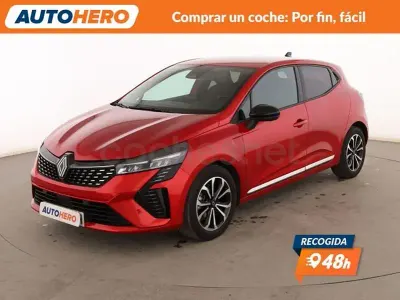 Usado Renault Clio V Techno 90 CV (66 kW) 2024 Rojo Berlina