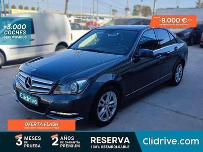 Gris Usado 2012 Mercedes C200 Avantgarde Edition Berlina | 10.190 € (Precio justo)