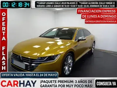 Usado VW Arteon Elegance 150 CV (110 kW) 2020 Amarillo Coupe