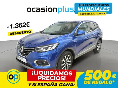 Usado Renault Kadjar Zen 140 CV (102 kW) 2019 Azul SUV