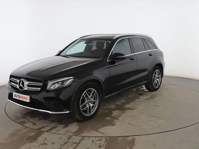 Usado Mercedes GLC250 AMG line 210 CV (154 kW) 2018 Negro SUV