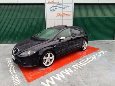 Usado Seat Leon FR 170 CV (125 kW) 2009 Negro Berlina