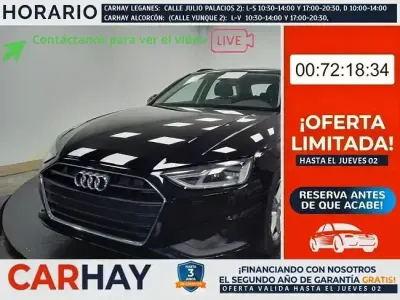 Usado Audi A4 Advanced Plus 151 CV (111 kW) 2021 Negro Familiar
