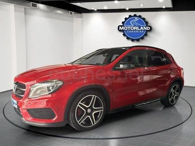 Usado Mercedes GLA220 AMG line 170 CV (125 kW) 2014 Granate SUV
