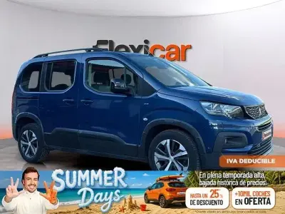 Usado Peugeot Rifter GTi 102 CV (75 kW) 2023 Azul Monovolumen