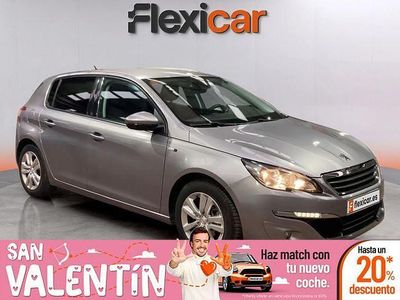 Usado Peugeot 308 Style 110 CV (80 kW) 2017 Gris Berlina
