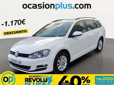Usado VW Golf VII Business 110 CV (80 kW) 2016 Blanco Familiar