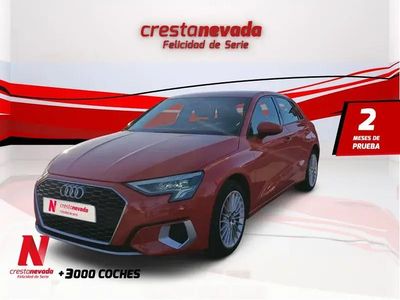 Käytetty Audi A3 Advanced Plus 150 HP (110 kW) 2023 Punainen Sedan