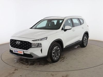Blanco Usado 2021 Hyundai Santa Fe SUV | 30.499 € (Precio justo)
