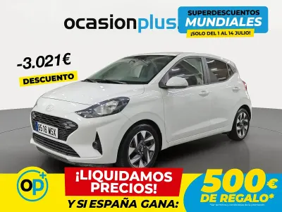 Usado Hyundai i10 63 CV (46 kW) 2024 Blanco Utilitario