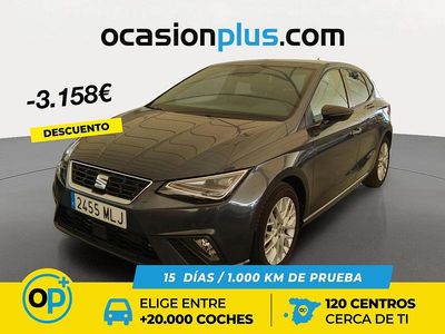 Usado Seat Ibiza FR 110 CV (80 kW) 2023 Gris Berlina