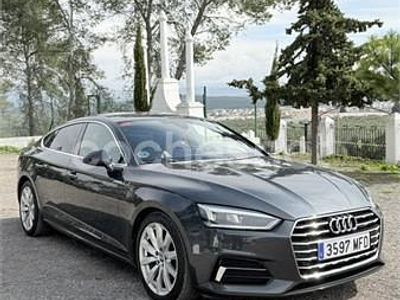 Usado Audi A5 Sportback Sport 150 CV (110 kW) 2018 Gris / plata Utilitario