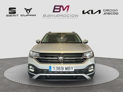 Usado VW T-Cross Advance 110 CV (80 kW) 2022 Gris SUV