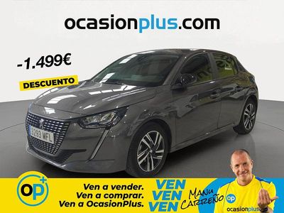 Usado Peugeot 208 Active 75 CV (55 kW) 2023 Gris Utilitario