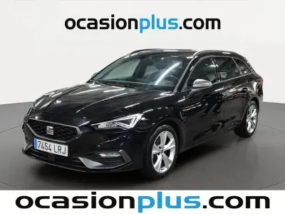 Usado Seat Leon ST FR 150 CV (110 kW) 2021 Negro Familiar