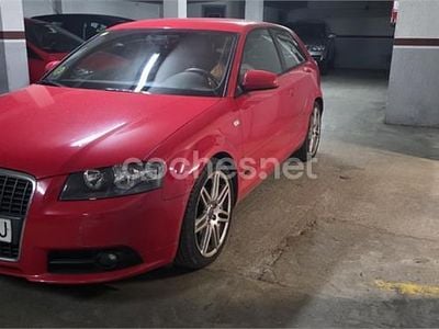 Rojo Usado 2008 Audi A3 S-Line Berlina | 4900 € (Precio justo)
