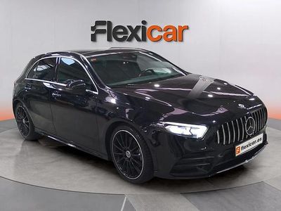 Usado Mercedes A200 163 CV (119 kW) 2021 Negro Berlina