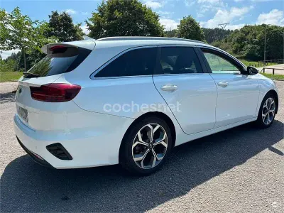 Usado Kia Ceed 140 CV (102 kW) 2020 Blanco Utilitario