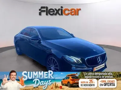 Usado Mercedes E220 194 CV (142 kW) 2017 Negro Berlina