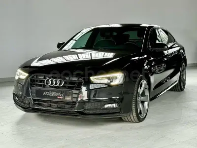 Usado Audi A5 Sportback S-Line 170 CV (125 kW) 2014 Negro Utilitario