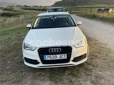 Usado Audi A3 S-Line 110 CV (80 kW) 2015 Blanco Berlina