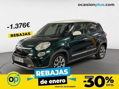 Verde Usado 2015 Fiat 500L Trekking Monovolumen | 9690 € (Precio justo)