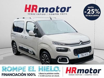 Usado Citroën Berlingo Feel 131 CV (96 kW) 2019 Gris Monovolumen