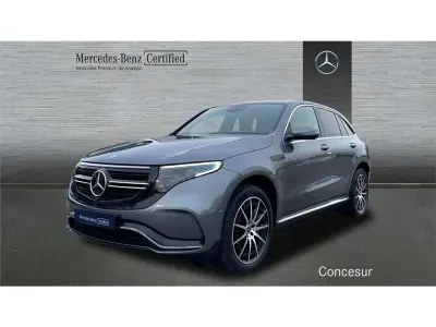 Usado Mercedes EQC400 300 kW (408 CV) 2022 Gris SUV