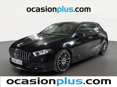 Usado Mercedes A180 AMG 116 CV (85 kW) 2021 Negro Utilitario