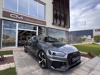 Usado Audi RS5 450 CV (330 kW) 2018 Gris / plata Coupe