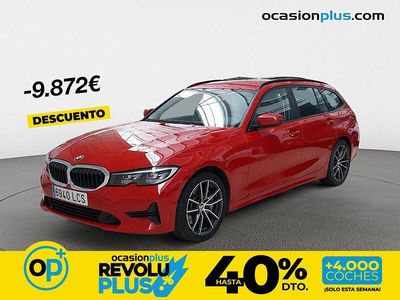 Usado BMW 330 265 CV (194 kW) 2019 Rojo Familiar