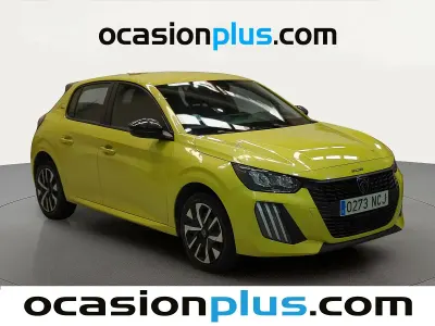 Usado Peugeot 208 Style 110 CV (80 kW) 2025 Amarillo Utilitario