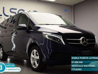 Usado Mercedes V220 Exclusive 163 CV (119 kW) 2020 Azul Monovolumen
