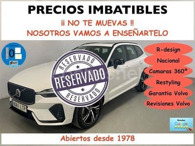 Blanco Usado 2021 Volvo XC60 R-Design SUV | 32.950 € (Precio justo)