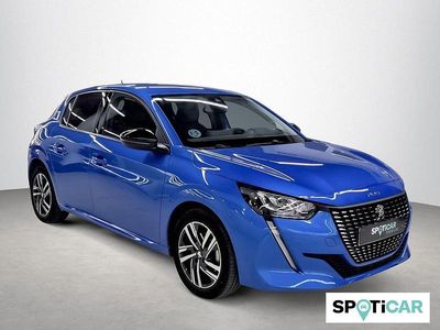 Usado Peugeot 208 Allure 100 CV (73 kW) 2022 Azul Utilitario