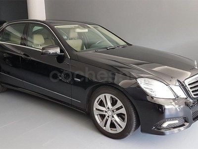 Negro Usado 2009 Mercedes E350 Berlina | 10.299 €