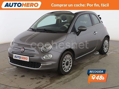 Gris / plata Usado 2021 Fiat 500C Dolcevita Descapotable | 11.999 € (Precio justo)