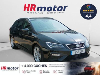 Usado Seat Leon FR 150 CV (110 kW) 2019 Negro Berlina
