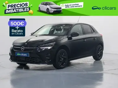 Usado Opel Corsa GS Line 100 CV (73 kW) 2022 Negro Utilitario