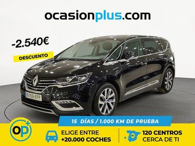 Negro Usado 2018 Renault Espace Zen Monovolumen | 19.250 € (Precio justo)
