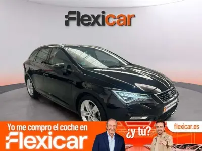 Usado Seat Leon ST FR 150 CV (110 kW) 2019 Negro Familiar