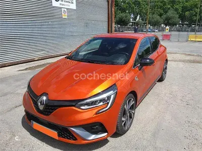 Usado Renault Clio IV RS Line 100 CV (73 kW) 2019 Naranja Berlina