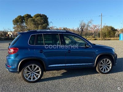 Usado VW Tiguan R-line 140 CV (102 kW) 2009 Azul SUV