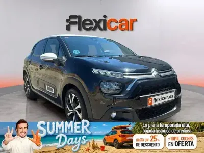 Usado Citroën C3 Feel 110 CV (80 kW) 2021 Negro Utilitario
